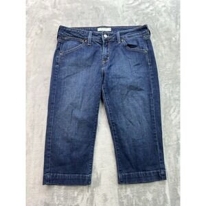 Levis Jeans Y2K Womens Sz 10 Blue 545 Capri Mid Rise Ladies Casual Denim Pants